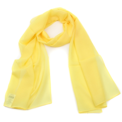 Дамски шал HatYou SI0760, 40х160 см, Жълт