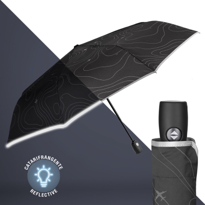 Umbrelă automată pentru bărbați Open-Close Perletti Technology 21735