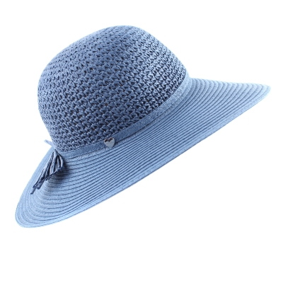 Pălărie cu boruri largi de damă HatYou CEP0602, Albastru