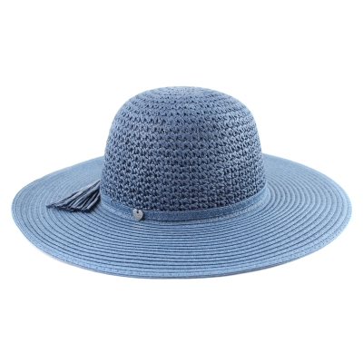 Pălărie cu boruri largi de damă HatYou CEP0602, Albastru