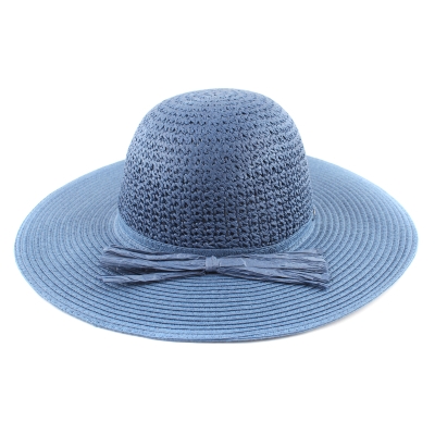 Дамска широкопола шапка HatYou CEP0602, Син