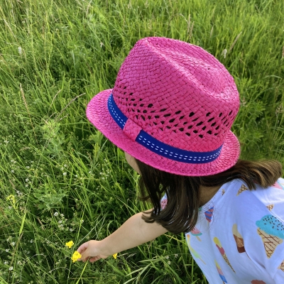 Pălărie de vară pentru copii HatYou CEP0402, Cyclamen
