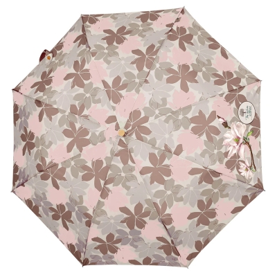 Ladies' automatic umbrella Perletti Green 19128, Orchid