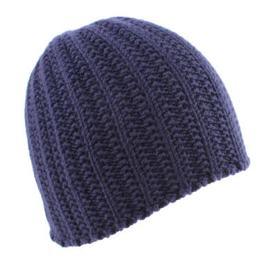 Pălărie tricotată pentru bărbați Granadilla JG5146, Albastru închis