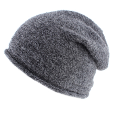 Fratelli Talli Women's Knitted Hat and Round Scarf FT1947/1948, Dark Grey