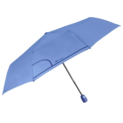 Ladies' automatic Open-Close umbrella Perletti Time 26294, Blue-purple