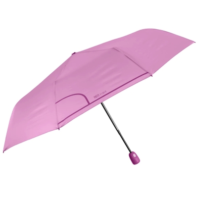 Ladies' automatic Open-Close umbrella Perletti Time 26294, Light purple