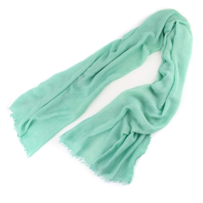 Ladies' summer scarf Pulcra Avatar, 90x190 cm, Jade green