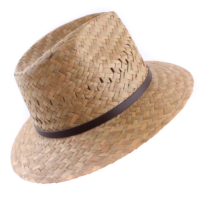 Pălărie bărbătească de paie Fratelli Mazzanti FM 8600, 62 cm, Naturală