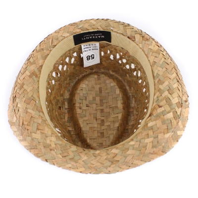 Summer straw hat Fratelli Mazzanti FM 7941, Natural
