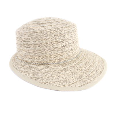 Ladies' summer hat HatYou CEP0681, Natural/Silver