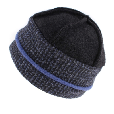 Дамска зимна шапка HatYou CP3084, Черен/Син