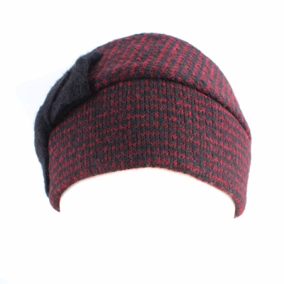 Дамска зимна шапка HatYou CP3083, Бордо