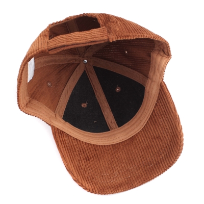 Şapcă de baseball din velur din bumbac pentru bărbaţi HatYou CP2995, Caramel