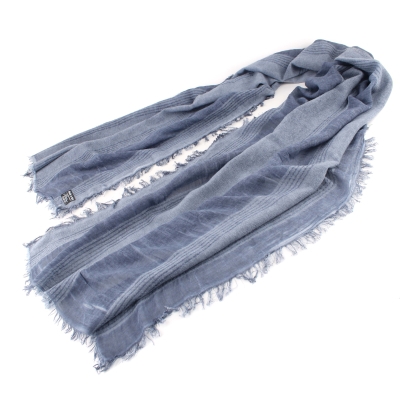 Pulcra Nizza scarf, 52x190 cm, Denim