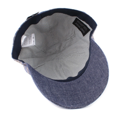 Şapcă de baseball de vară HatYou CTM2334, Denim/în carouri